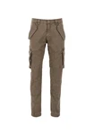 Alpha Industries Cargohose Combat Pant Light Weight Khaki/Braun/Dunkelgrün
