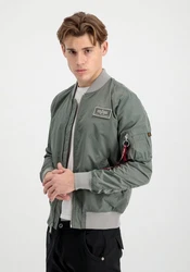 Alpha Industries Bomberjacke MA-1 TTC Two Tone Contrast Dunkelgrün/Grau