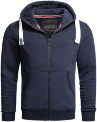 Alessandro Salvarini Sweatjacke ASVinzent Dunkelblau