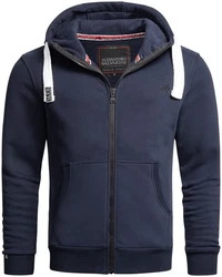 Alessandro Salvarini Sweatjacke ASVinzent Dunkelblau