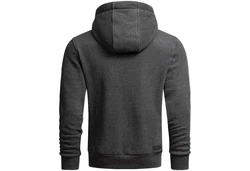 Alessandro Salvarini Sweatjacke ASVinzent Dunkelgrau/Grau/Hellgrau