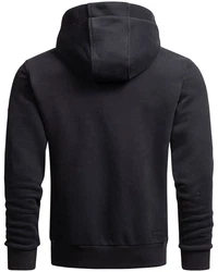 Alessandro Salvarini Sweatjacke ASVinzent Schwarz/Dunkelgrau/Dunkelblau