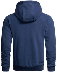 Alessandro Salvarini Sweatjacke ASVinzent Dunkelblau/Blau