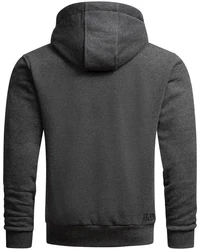 Alessandro Salvarini Sweatjacke ASLomborio Dunkelgrau/Grau/Hellgrau