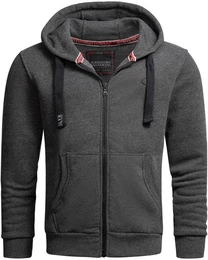 Sweatjacke ASLomborio warme Kapuzenjacke