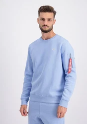 Alpha Industries Sweater Blau/Hellblau