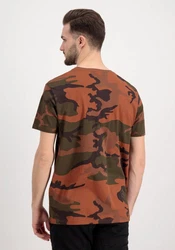 ALPHA INDUSTRIES T-Shirt Camo/Neon