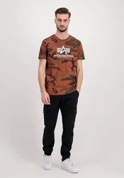 ALPHA INDUSTRIES T-Shirt Camo/Neon