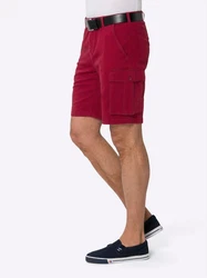 Sieh an! Shorts Bermudas Dunkelrot/Rot/Bordeaux
