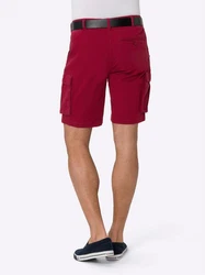 Sieh an! Shorts Bermudas Dunkelrot/Rot/Bordeaux