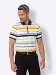 Sieh an! T-Shirt Poloshirt Mischfarben/Gelb