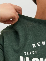 Jack & Jones T-Shirt Rundhals JJECORP Pack LOGO Print (5371) Grün (5371)