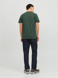 Jack & Jones T-Shirt Rundhals JJECORP Pack LOGO Print (5371) Grün (5371)