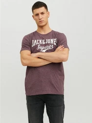 Jack & Jones T-Shirt Rundhals JJECORP Pack LOGO Print (5371) Rot (5371)
