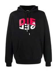 Kapuzensweatshirt Regular Fit Supersoft Hoodie - S-GIRK-HOOD-N1 Schwarz