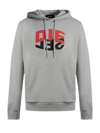 Kapuzensweatshirt Regular Fit Supersoft Hoodie - S-GIRK-HOOD-N1 Grau