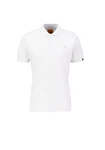Alpha Industries Shirt Poloshirt Weiß/Creme