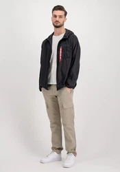 Alpha Industries Outdoor Jackets Superlight Utility Jacket Dunkelgrau/Schwarz/Rot/Hellblau