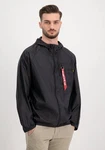 Alpha Industries Outdoor Jackets Superlight Utility Jacket Dunkelgrau/Schwarz/Rot/Hellblau