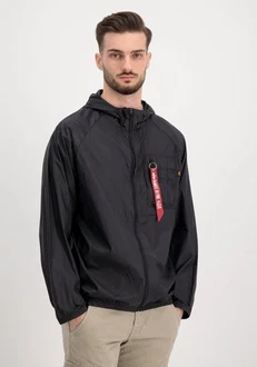 Alpha Industries Outdoor Jackets Superlight Utility Jacket Dunkelgrau/Schwarz/Rot/Hellblau