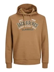 Jack & Jones Hoodie JJELOGO Braun/Khaki/Dunkelgrün/Orange/Gold