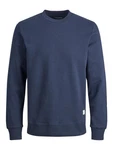 Jack & Jones Plus Sweatshirt BASIC SWEAT CREW NECK dunkelblau