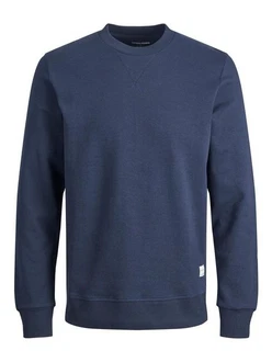 Jack & Jones Plus Sweatshirt BASIC SWEAT CREW NECK dunkelblau Jack & Jones Plus Sweatshirt BASIC SWEAT CREW NECK dunkelblau