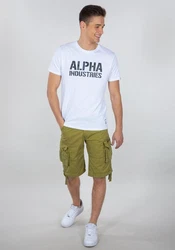ALPHA INDUSTRIES Shorts 'Jet' Dunkelgrün/Khaki/Grün