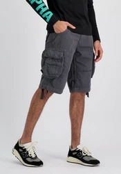 ALPHA INDUSTRIES Shorts 'Jet' Dunkelgrau/Grau/Khaki/Hellgrau