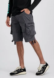 ALPHA INDUSTRIES Shorts 'Jet' Dunkelgrau/Grau/Khaki/Hellgrau