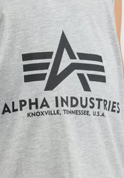 ALPHA INDUSTRIES Shirt/Top Hellgrau