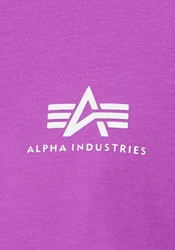 Alpha Industries T-Shirt Backprint T Lila/Rosa/Dunkelblau
