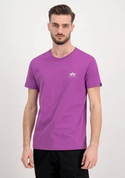 Alpha Industries T-Shirt Backprint T Lila/Rosa/Dunkelblau