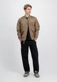 Alpha Industries Leder Bomberjacken image
