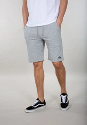 Alpha Industries Sweatshorts Basic Short SL Grau/Hellgrau