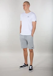 Alpha Industries Sweatshorts Basic Short SL Grau/Hellgrau