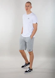 Alpha Industries Sweatshorts Basic Short SL Grau/Hellgrau