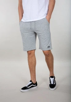 Alpha Industries Sweatshorts Basic Short SL Grau/Hellgrau