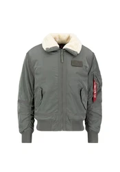 Alpha Industries Winterjacke dunkelgrn/eierschale