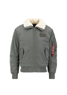 Alpha Industries Winterjacke dunkelgrn/eierschale