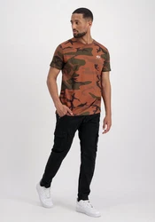 Alpha Industries T-Shirt Small Logo Camo