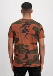 Alpha Industries T-Shirt Small Logo Camo