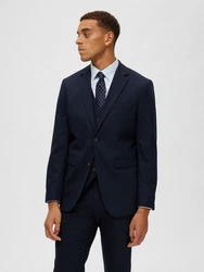 SELECTED HOMME Sakko SLHNeil (1-tlg) Dunkelblau/Hellblau/Blau
