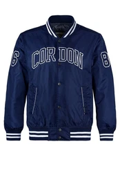 Cordon Sport Collegejacke Blouson King Jacket Braun/Dunkelblau/Blau/Hellblau
