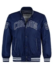 Cordon Sport Collegejacke Blouson King Jacket Braun/Dunkelblau/Blau/Hellblau