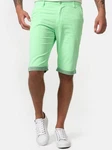 Tazzio Chinoshorts A206 Chino Shorts Hose Türkis/Hellgrün/Grün
