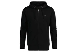 Gant Sweatjacke Regular Shield Full Zip Hoodie (2007059) BLACK/Schwarz