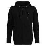 Gant Sweatjacke Regular Shield Full Zip Hoodie (2007059) BLACK/Schwarz