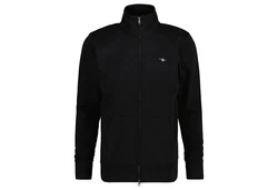 Gant Sweatjacke REG SHIELD FULL ZIP SWEAT Schwarz