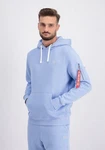 Alpha Industries Hoodie EMB Hellblau/Blau